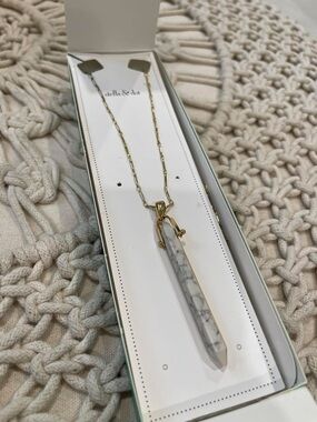 Stella & Dot Stone Rebel Pendant